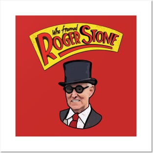 Who Framed Roger Stone Posters and Art